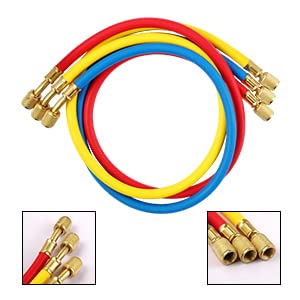 Oralys angled service-port access for easier A/C work