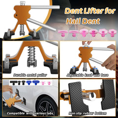 Oranqran 161Pcs dent lifter adjustable tool lifting medium dents safely