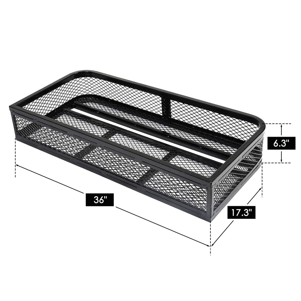 Close-up of ORCISH heavy-duty front basket mesh durability