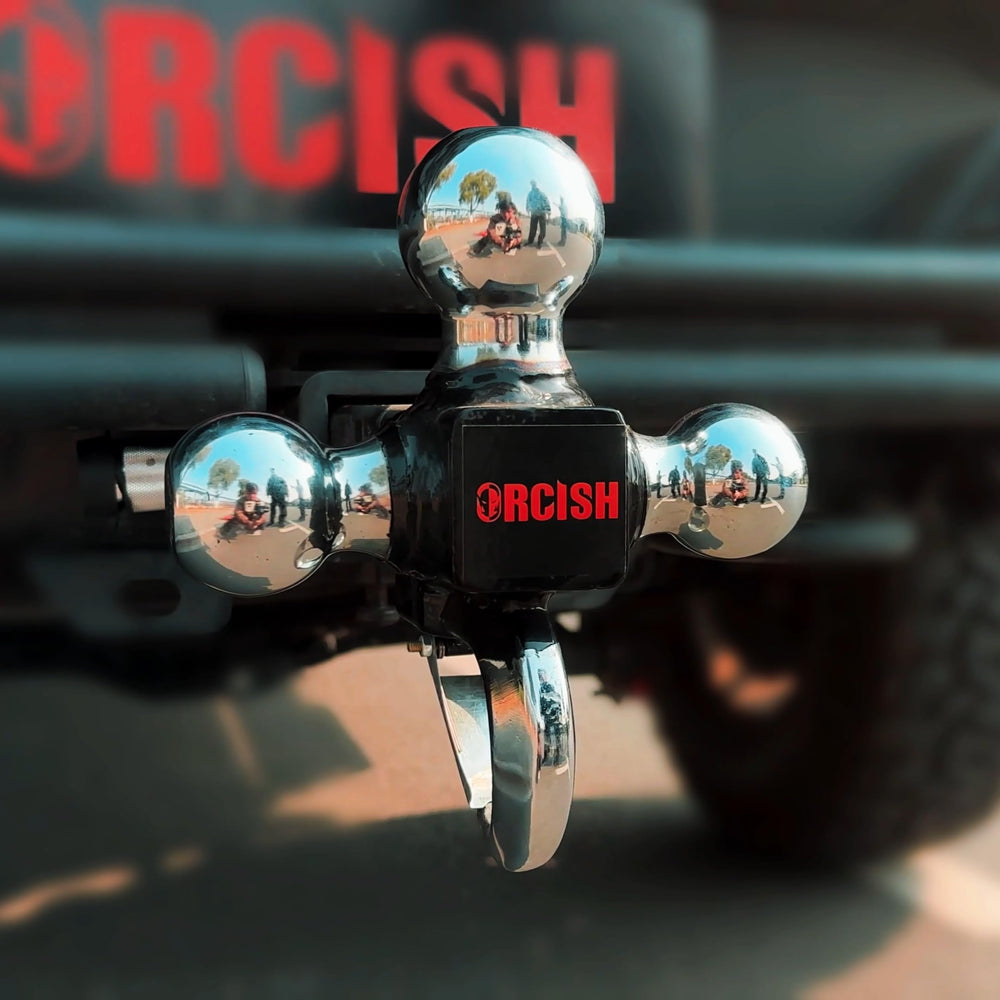 ORCISH chrome-plated finish resists scratches for long-lasting use
