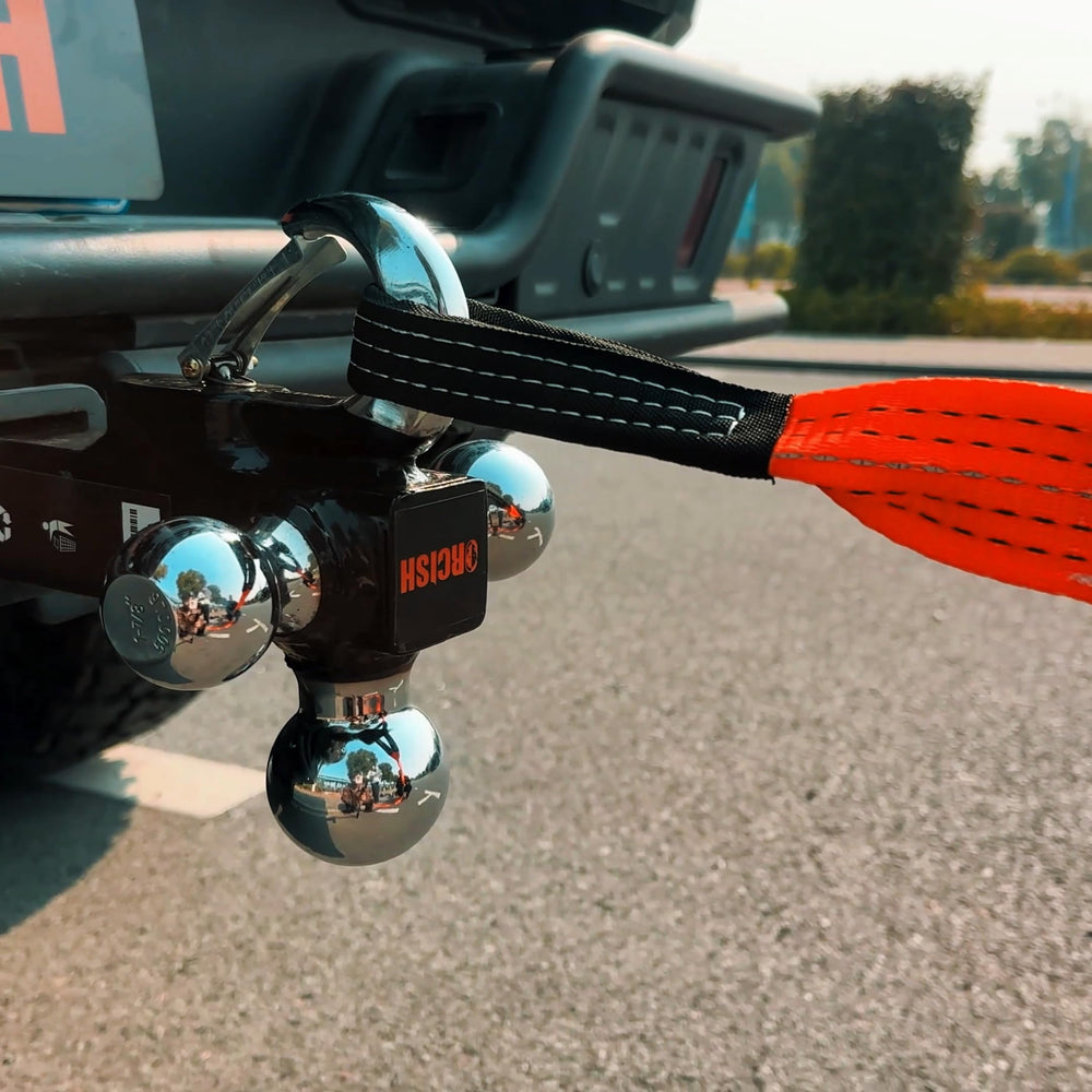 ORCISH chrome tow hook adds a secure recovery point