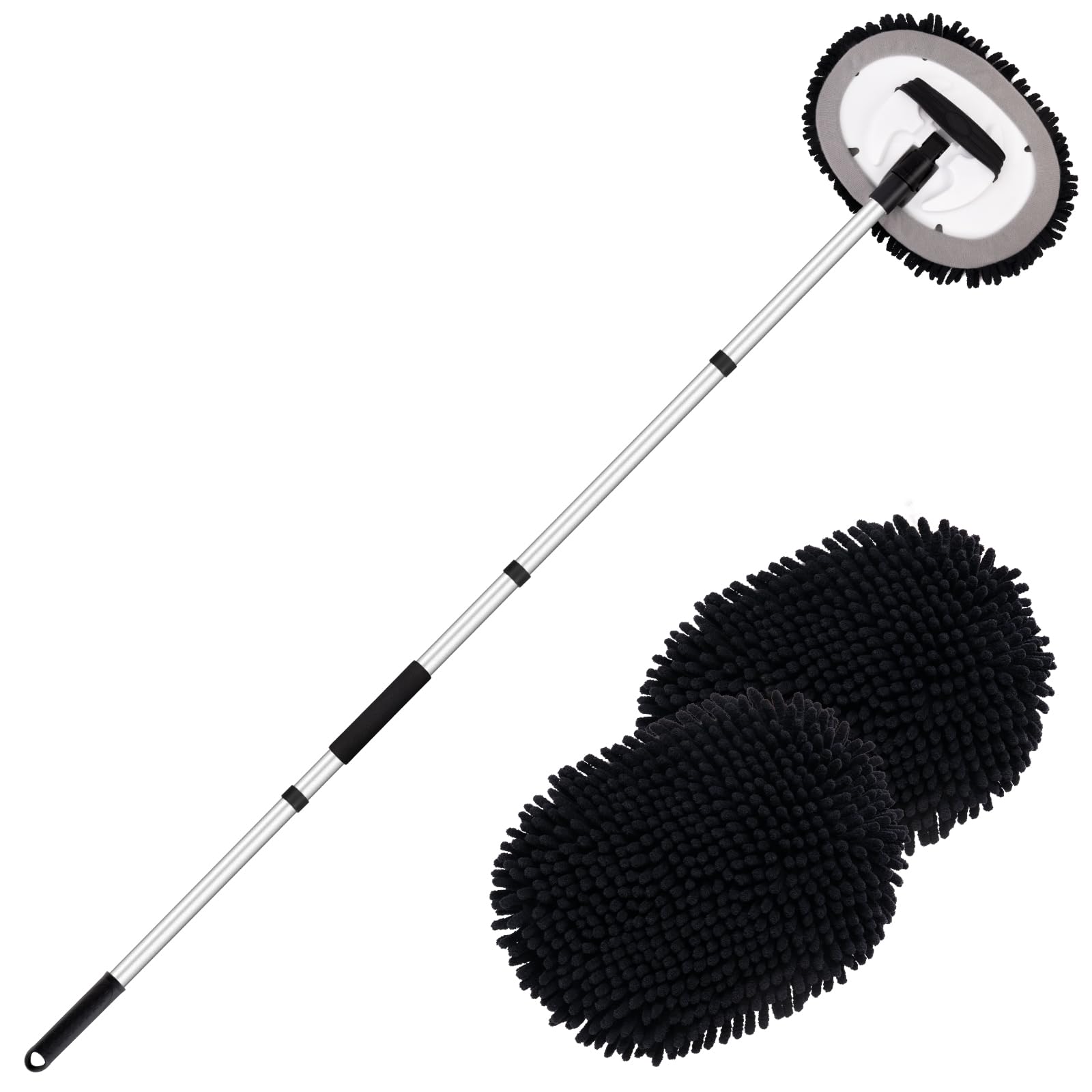 Ordenado 62-inch car wash brush assembly for easy reach and scratch-free cleaning.