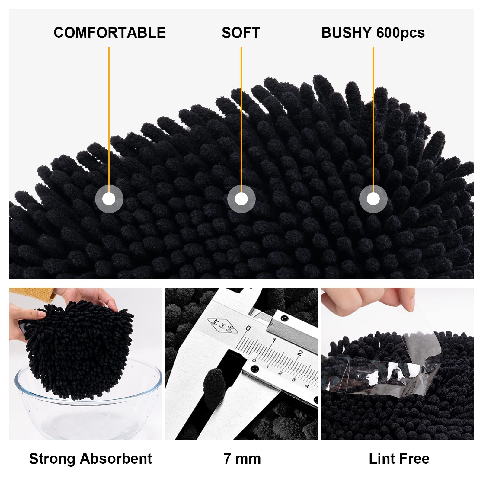 Ordenado car washing kit for cars, trucks, RVs, and more surfaces.