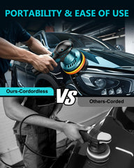 Orgpek 6-speed variable control close-up for precise detailing