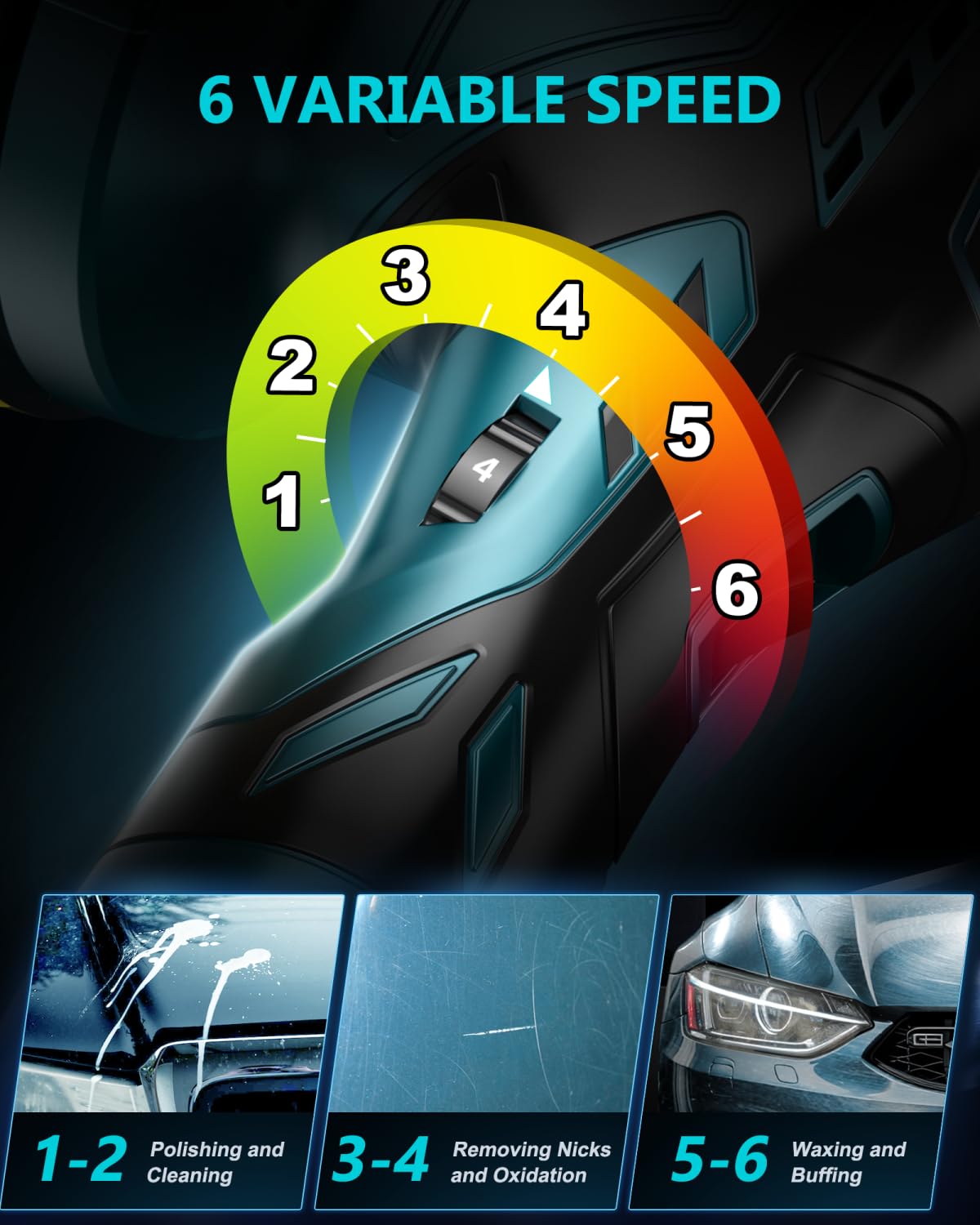 Orgpek lightweight ergonomic design for comfortable handling during detailing