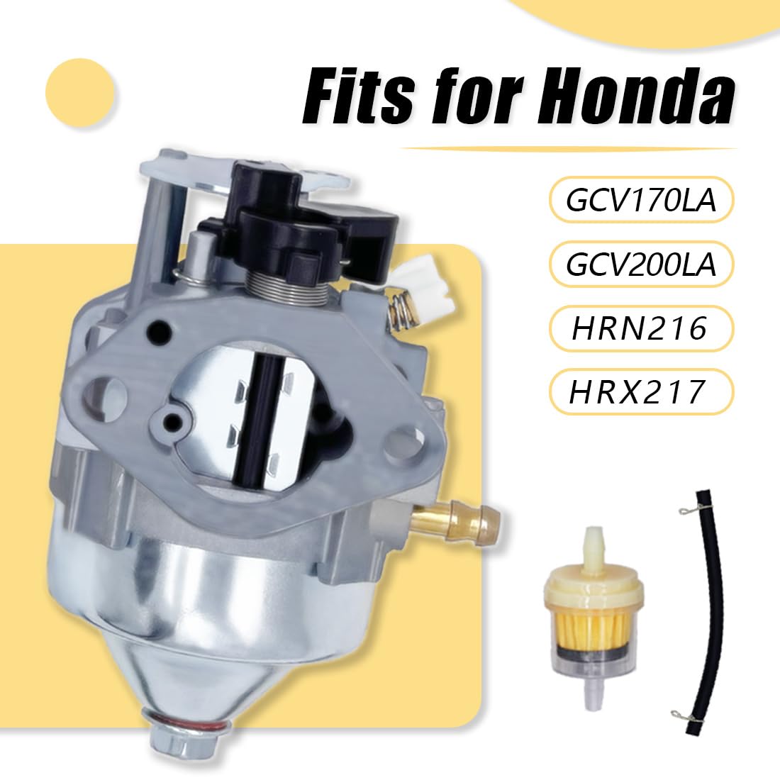Oriental Power 16100-Z9L-811 carburetor with spark plug compatibility supports quick tune ups