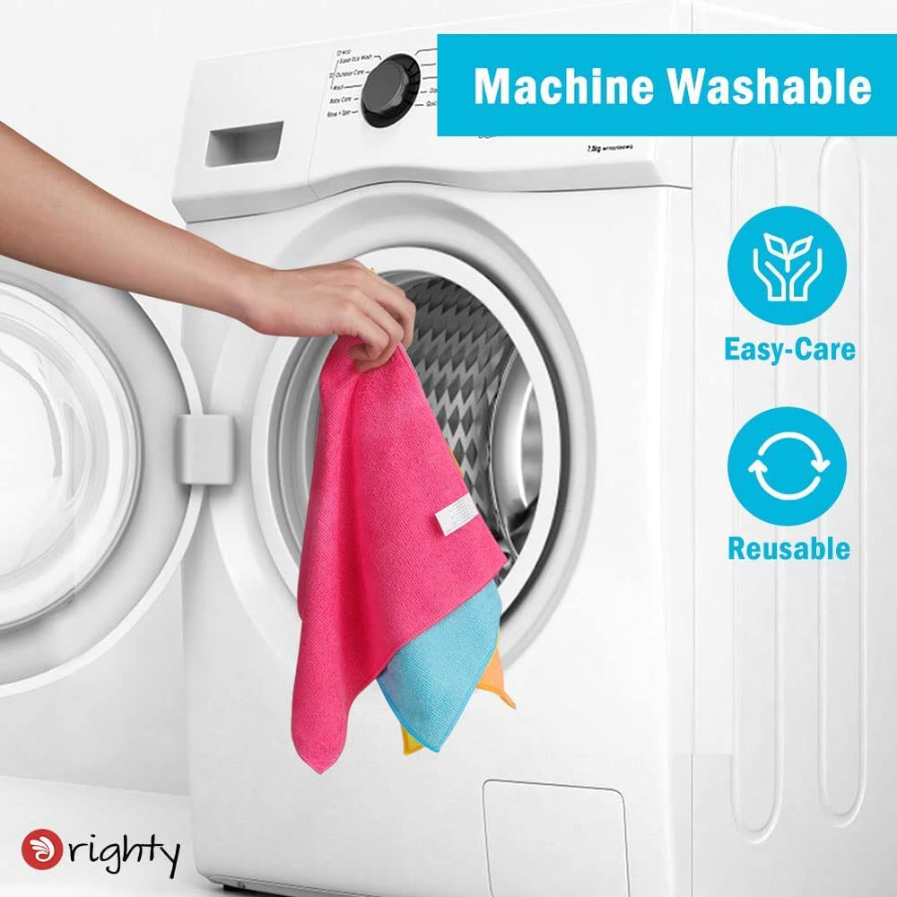 Orighty car care cloths 60-pack ideal for lint-free drying.