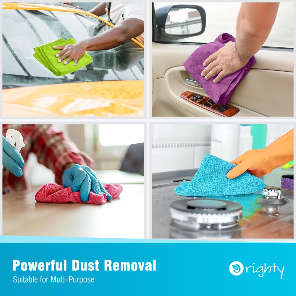 Orighty washable microfiber cloths durable and reusable.