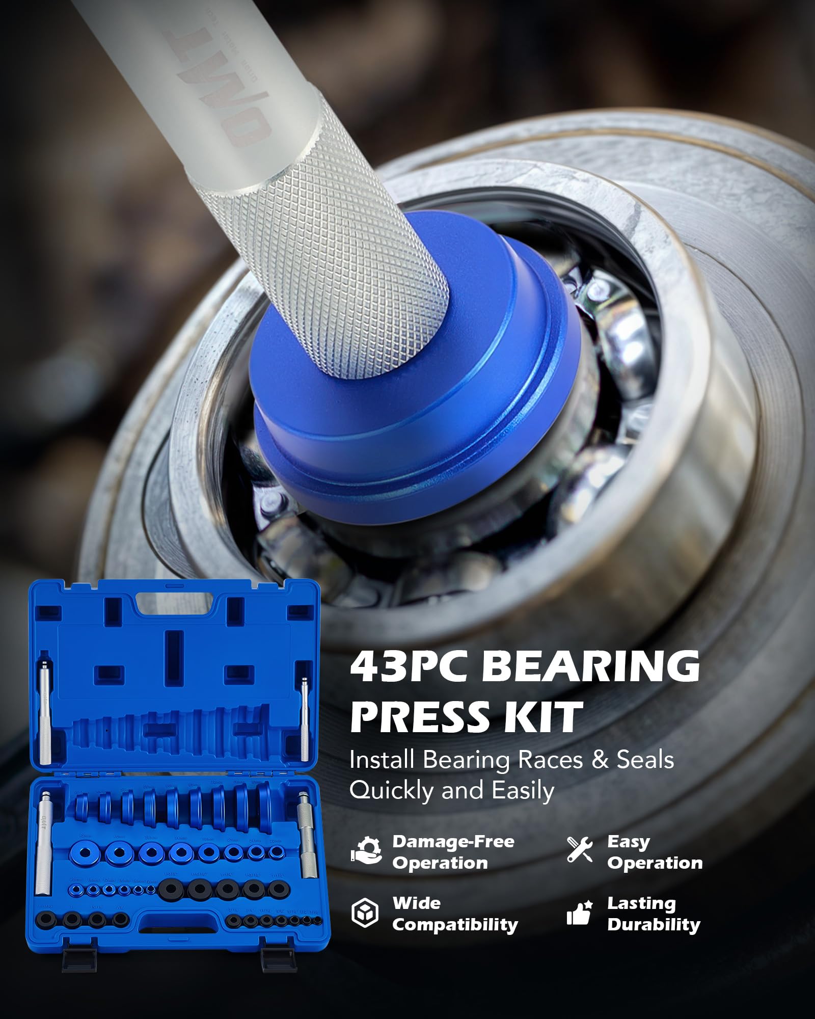 Orion Motor Tech 23 metric adapters enable precise bearing installation on many vehicles
