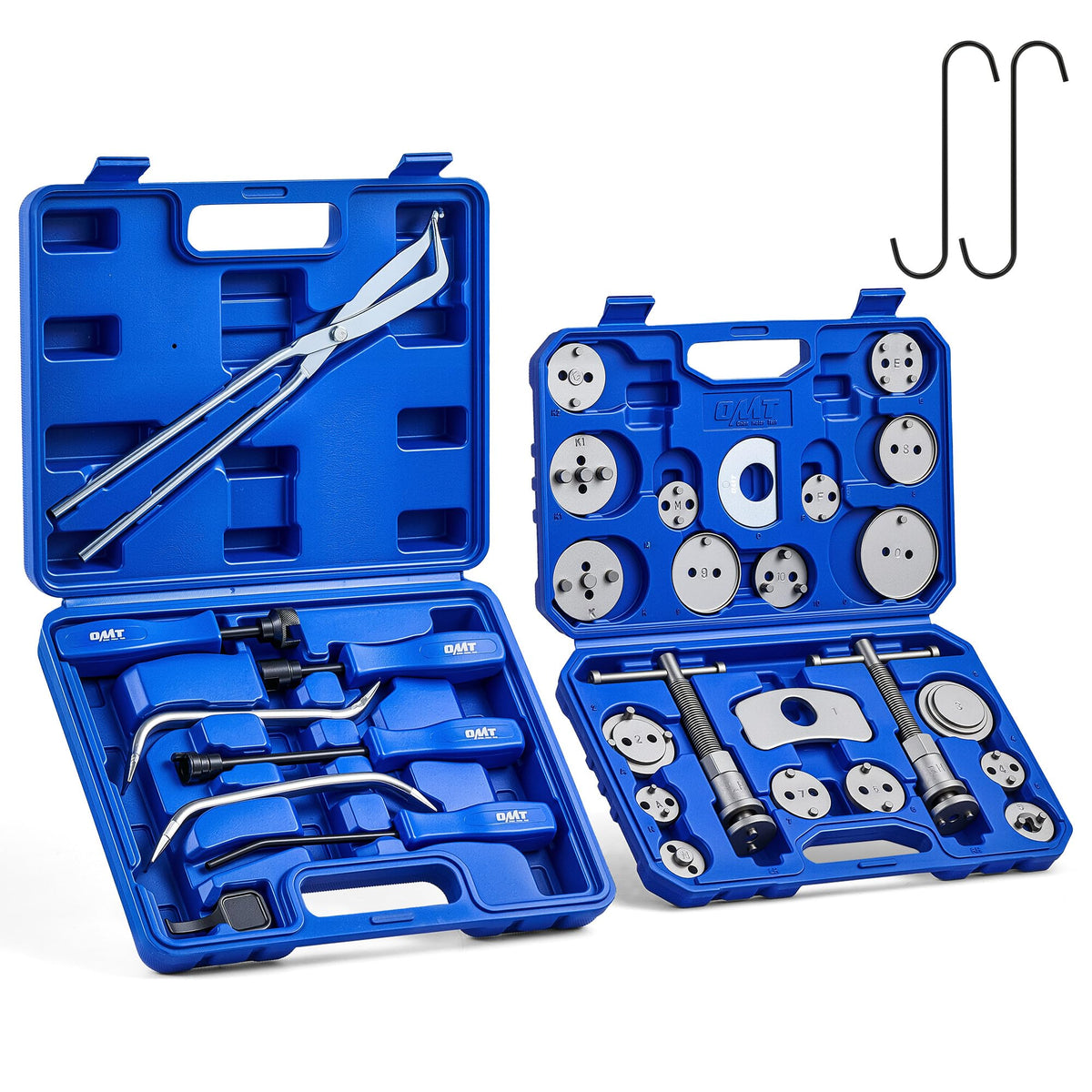 Orion Motor Tech 32pc brake tool case open, organized for quick access