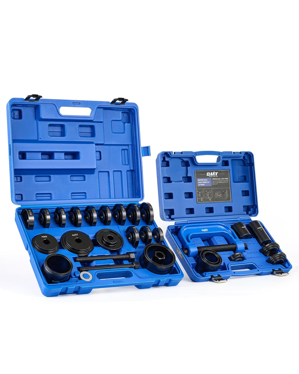 Orion Motor Tech 34pc wheel bearing puller kit in use for easy removal