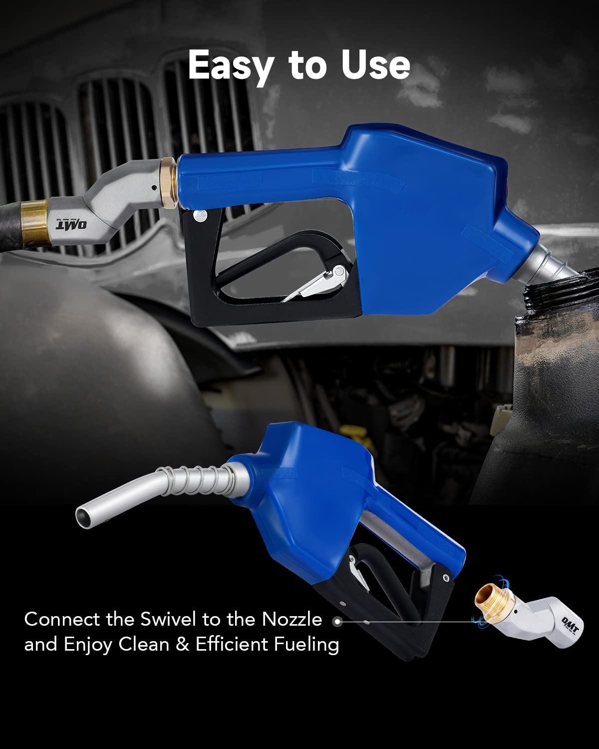 Orion Motor Tech 360-degree hose swivel improves reach
