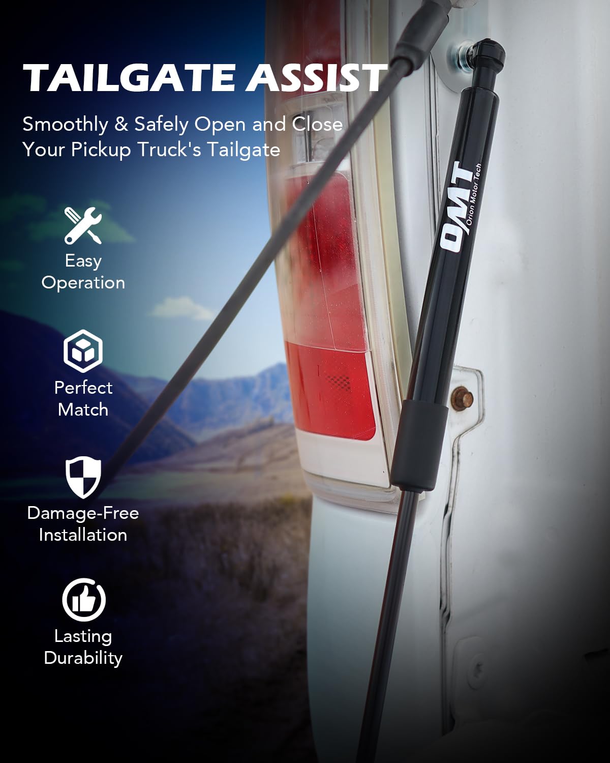 Orion Motor Tech 45 steel construction emphasizes strength and corrosion resistance