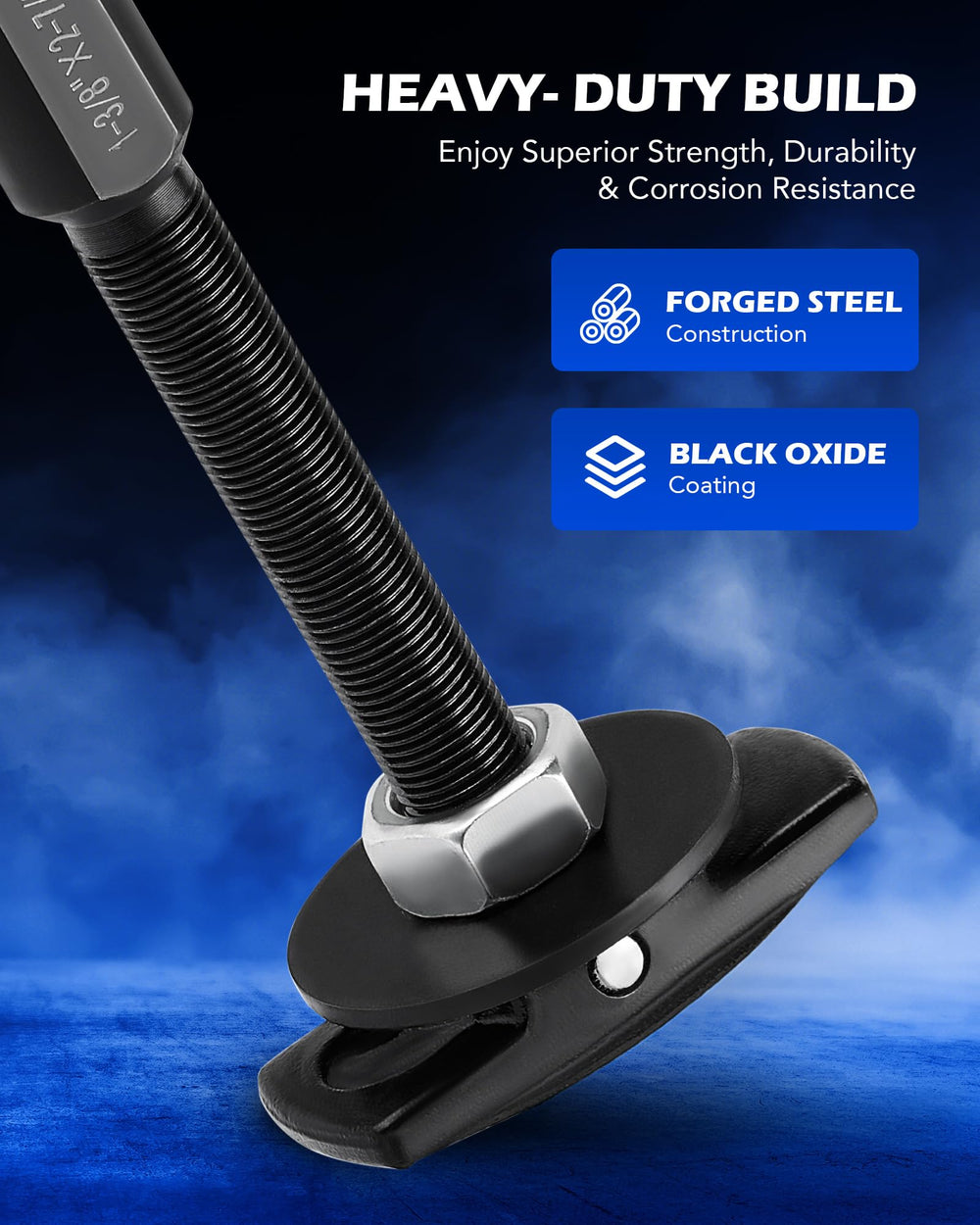Orion Motor Tech 45# steel construction provides strength and durability