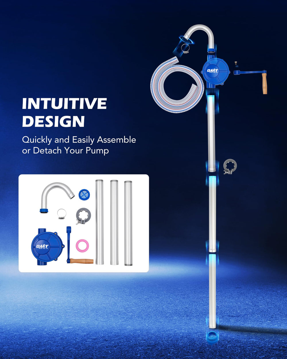 Orion Motor Tech aluminum zinc-plated body for durability