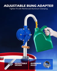Orion Motor Tech drum pump with telescoping suction tube reach