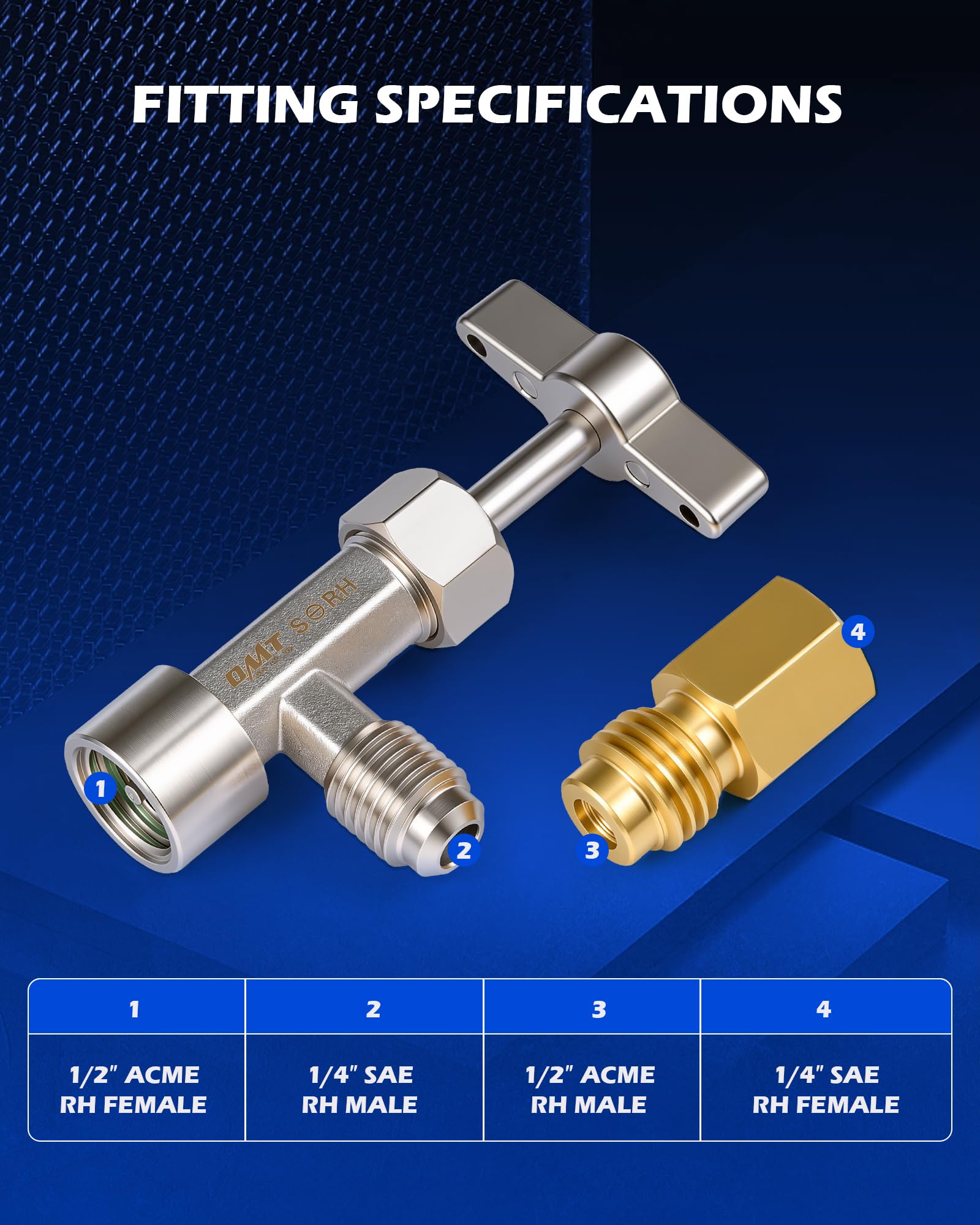 Orion Motor Tech 6-ball couplers enable precise, secure connections during service.