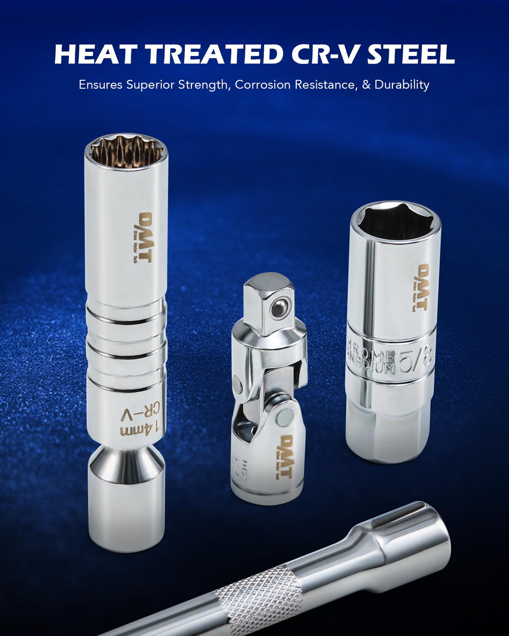 Orion Motor Tech 6-point hex sockets for strong fastener grip