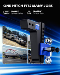 Orion Motor Tech eight-inch height adjust enables precise leveling