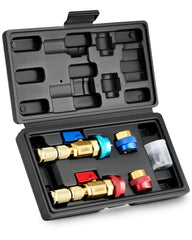 Orion Motor Tech AC valve core removal tool set in action for fast service