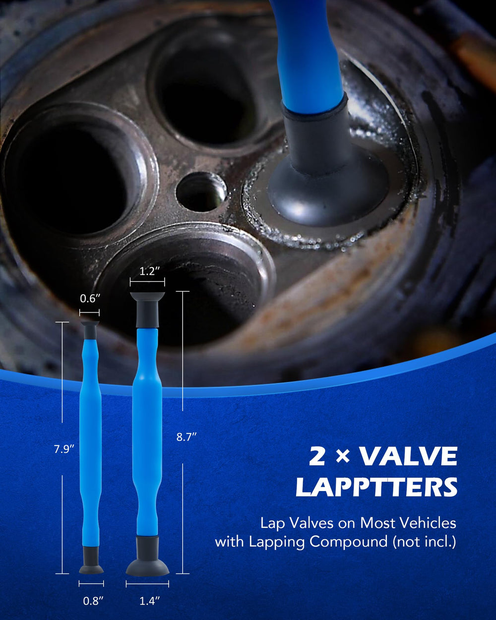 Wide compatibility with a range of overhead engines in field service.