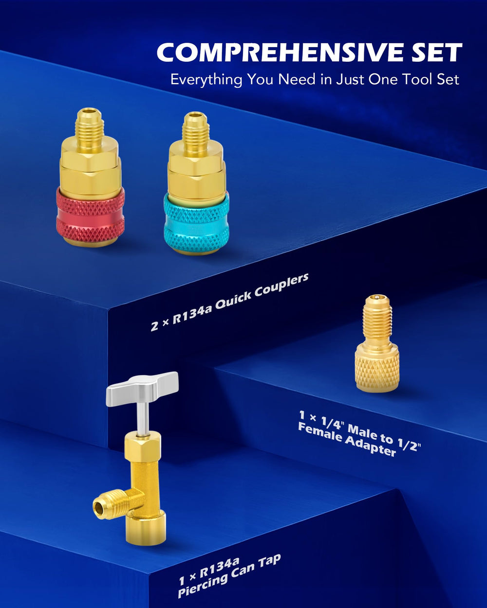 Orion Motor Tech antishock gauges designed for heavy use in HVAC tasks