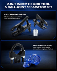Orion Motor Tech ball joint separator set enabling quick ball joint separation.