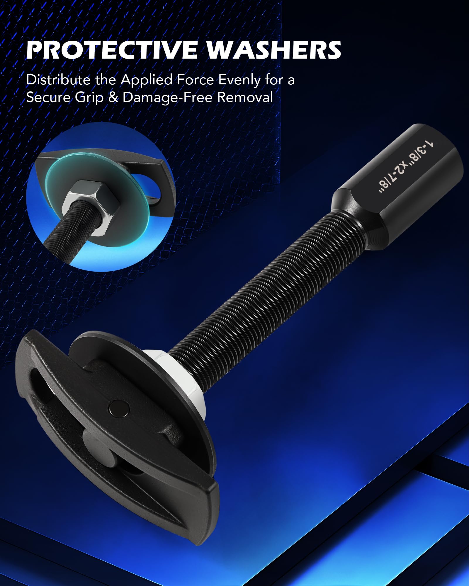 Orion Motor Tech durable chrome-plated finish resists corrosion for long-lasting performance.