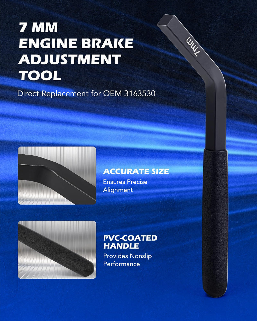 Orion Motor Tech durable black oxide casing resists wear during field use