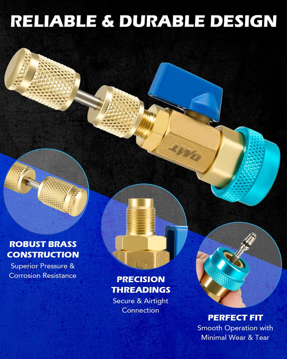 Compact blow-molded case keeps Orion tool organized and portable