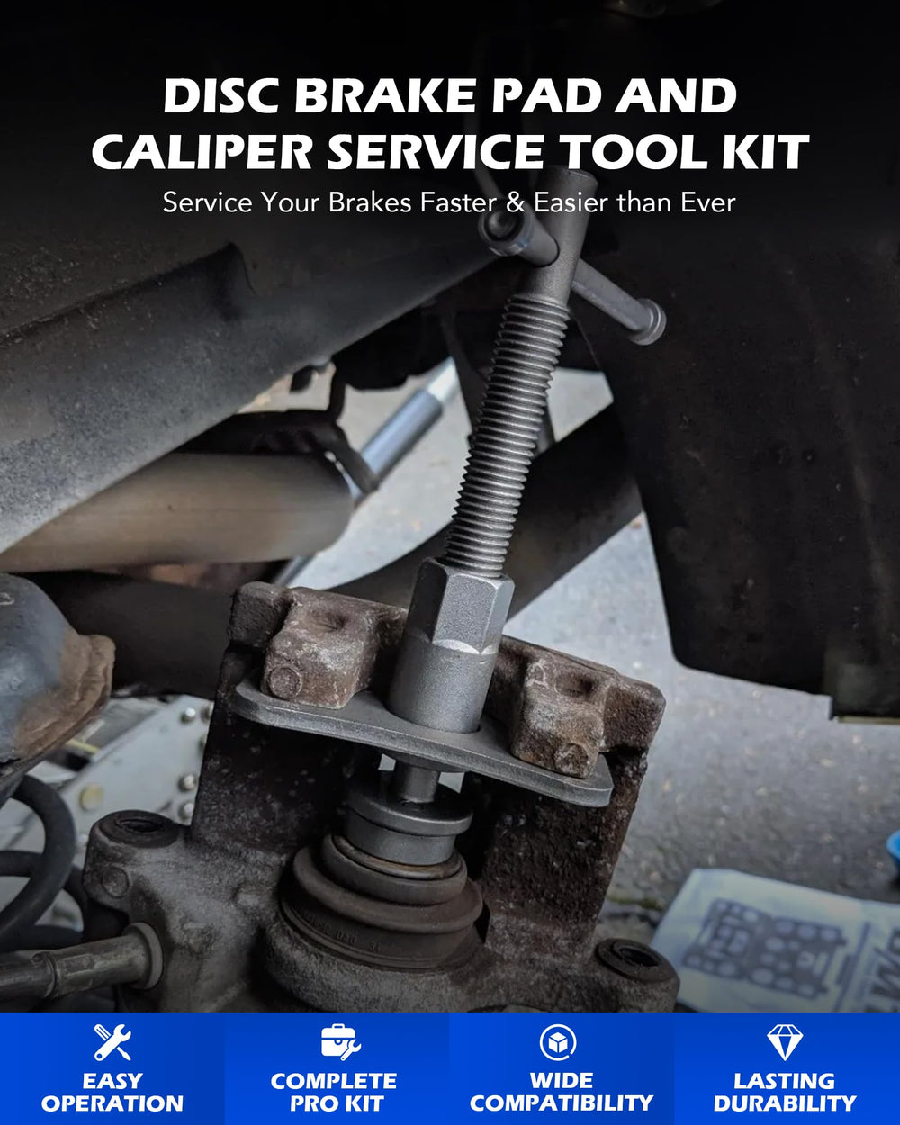 Orion Motor Tech brake caliper adapters cluster enables universal vehicle compatibility.