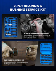 Orion Motor Tech bushing removal kit enables precise, damage-free extractions.
