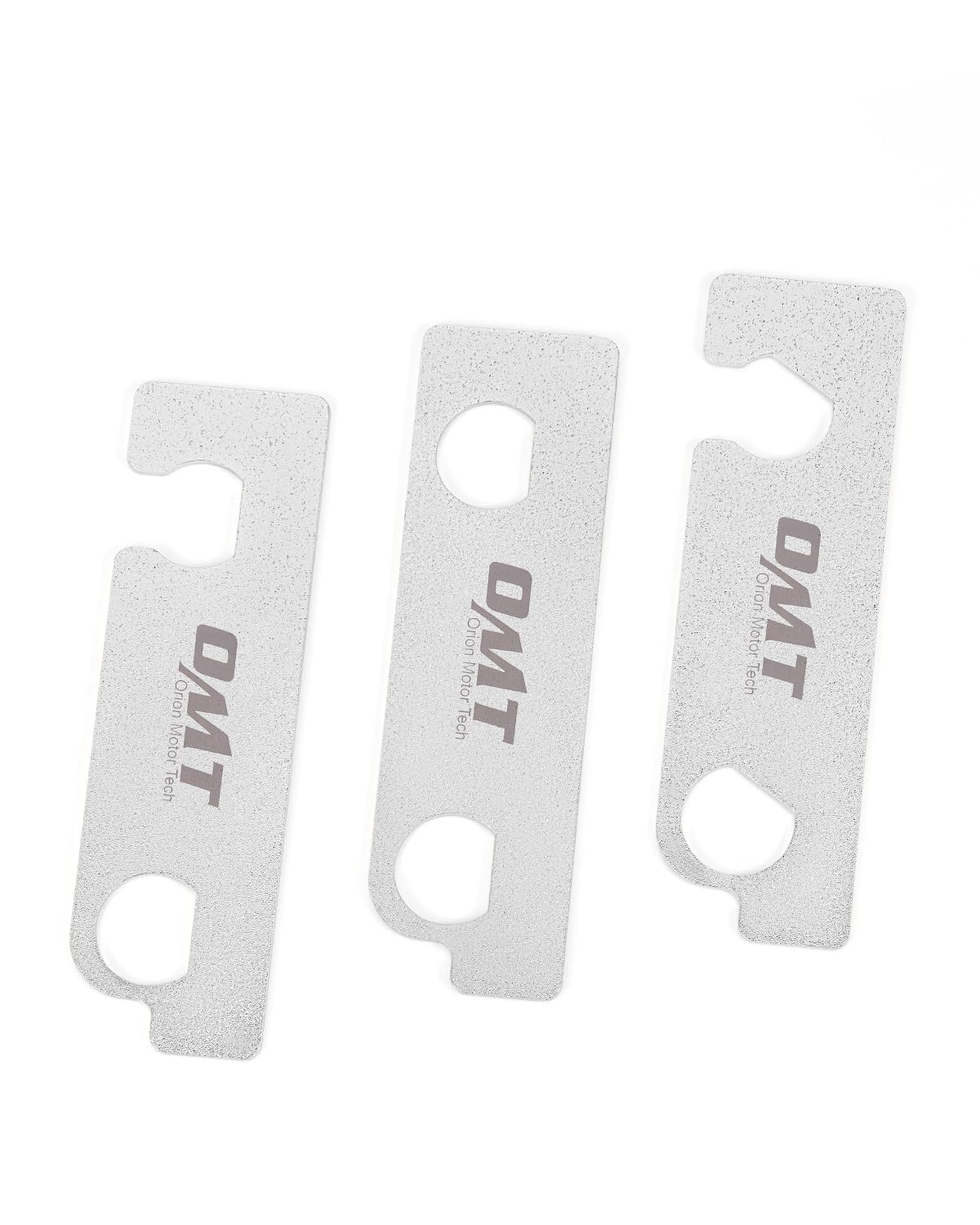 Orion Motor Tech camshaft retaining tool shown at top dead center for precise timing.