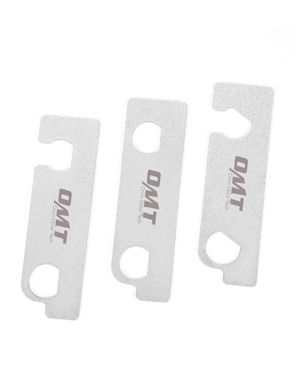 Orion Motor Tech camshaft retaining tool shown at top dead center for precise timing.