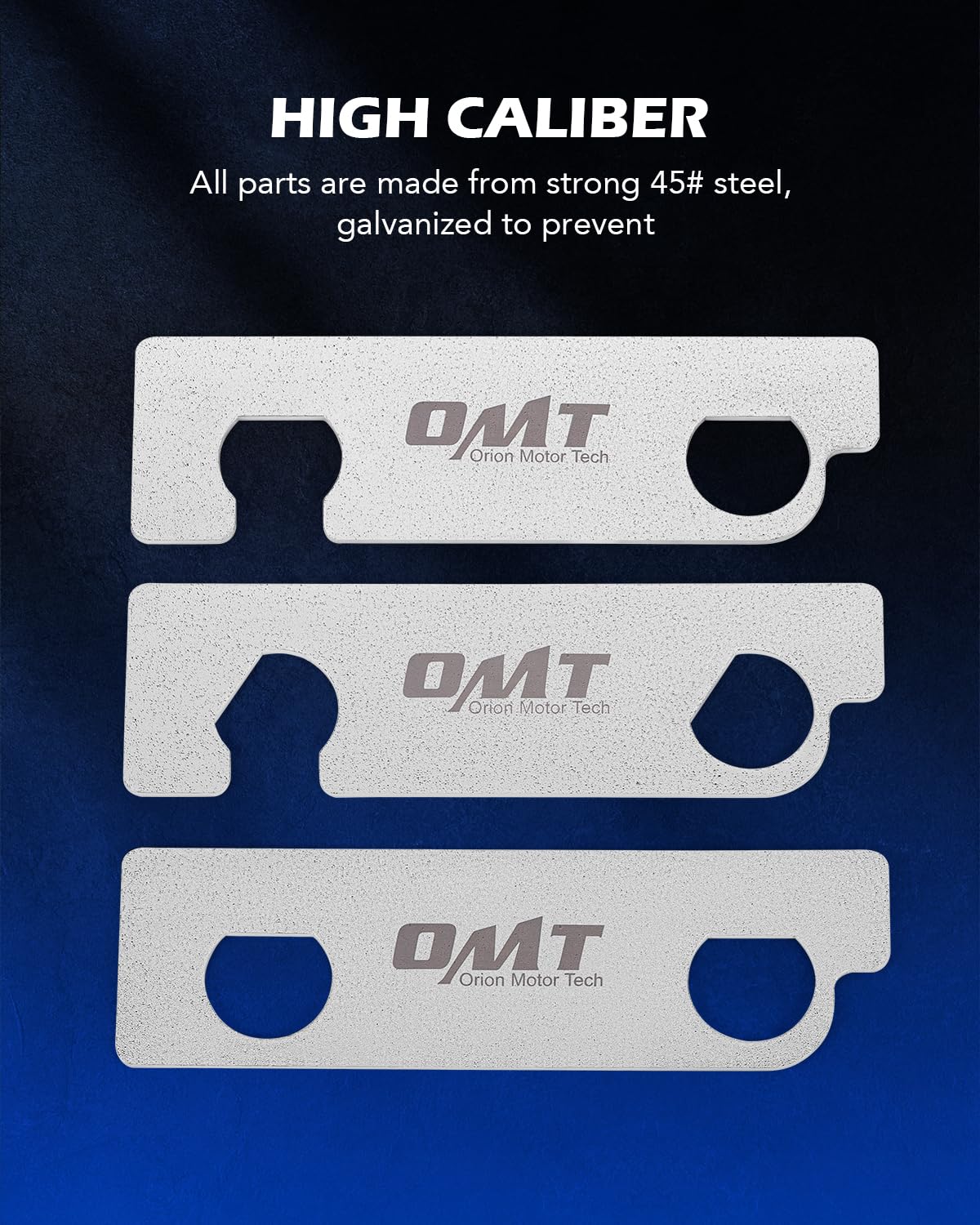 Orion Motor Tech packaging image indicating complete camshaft retaining solution contents.
