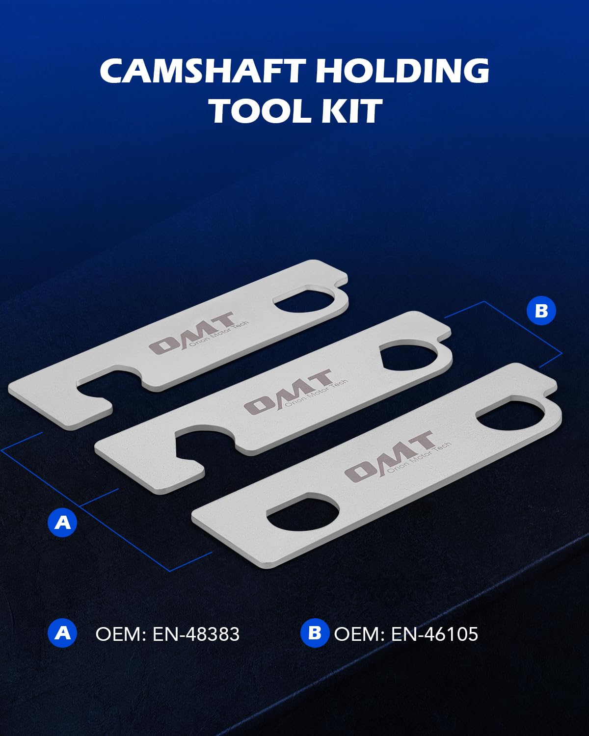 Orion Motor Tech camshaft tool compatible with GM, Buick, Cadillac, Pontiac, and more.