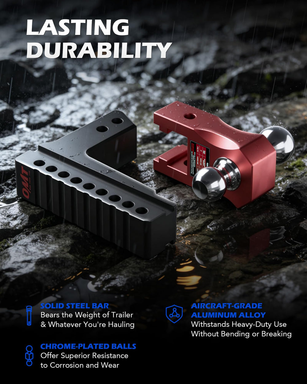 Orion Motor Tech chrome-plated balls resist corrosion for long-term use.