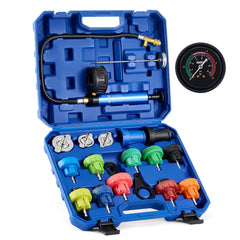 Orion Motor Tech coolant tester kit cover showing organized storage for fast cooling-system checks.