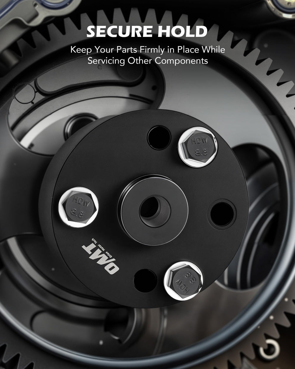 Orion Motor Tech crank pin wedges for accurate alignment during setup