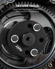 Orion Motor Tech crank pin wedges for accurate alignment during setup
