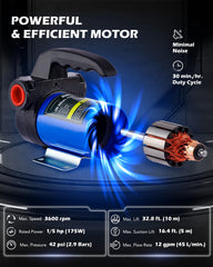 Orion Motor Tech hoses provide flexible connection for various setups.