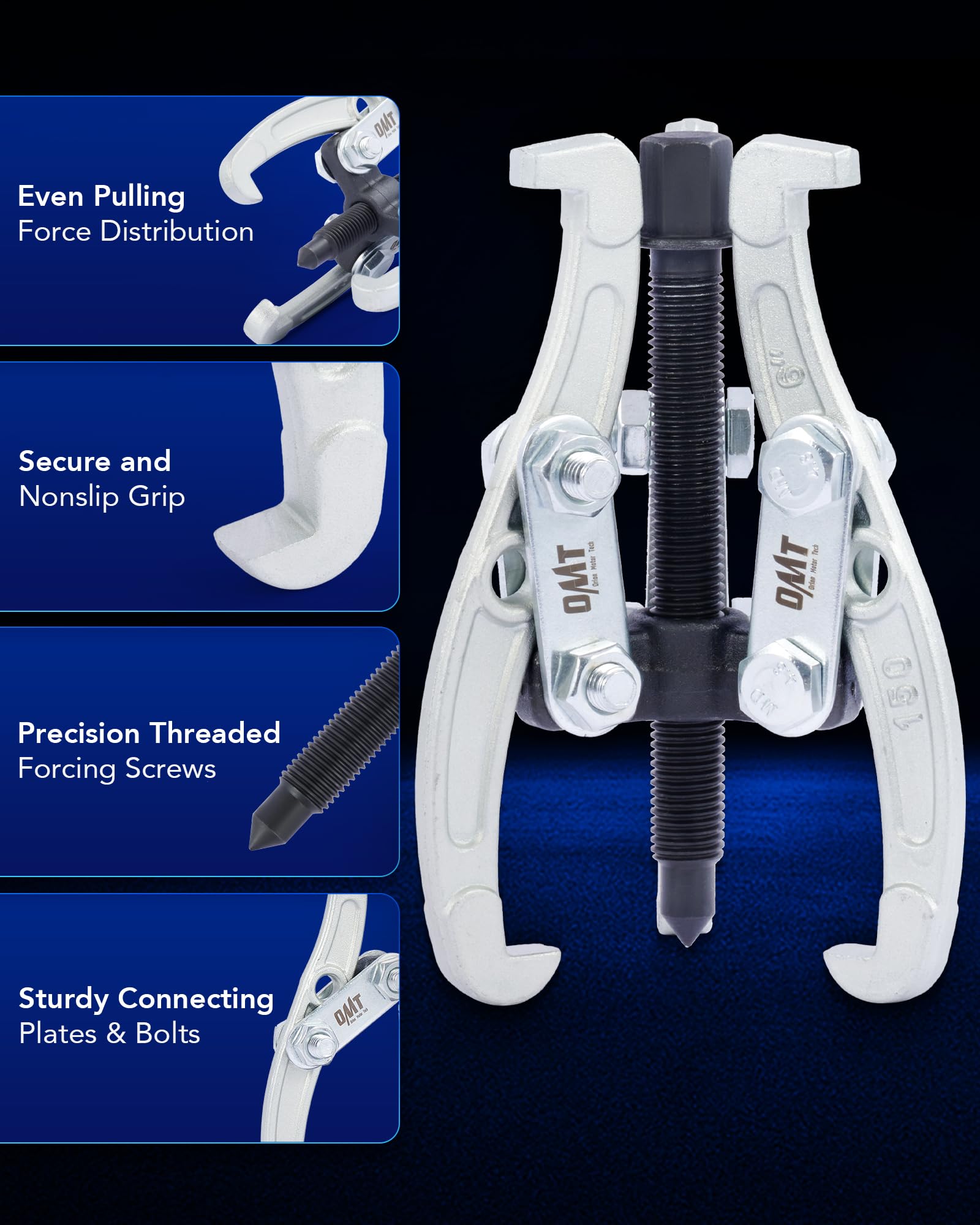 Orion Motor Tech Drop-Forged Carbon Steel tools resist wear during tough jobs
