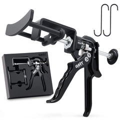 Orion Motor Tech dual piston brake caliper compressor in use for quick brake pad replacement