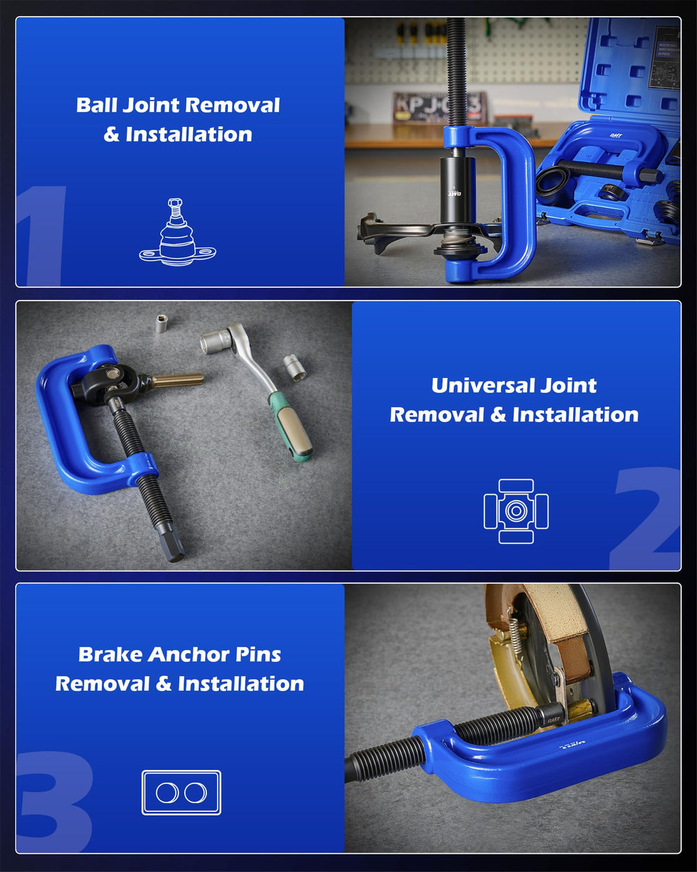Orion Motor Tech 1045 steel construction emphasizes durability