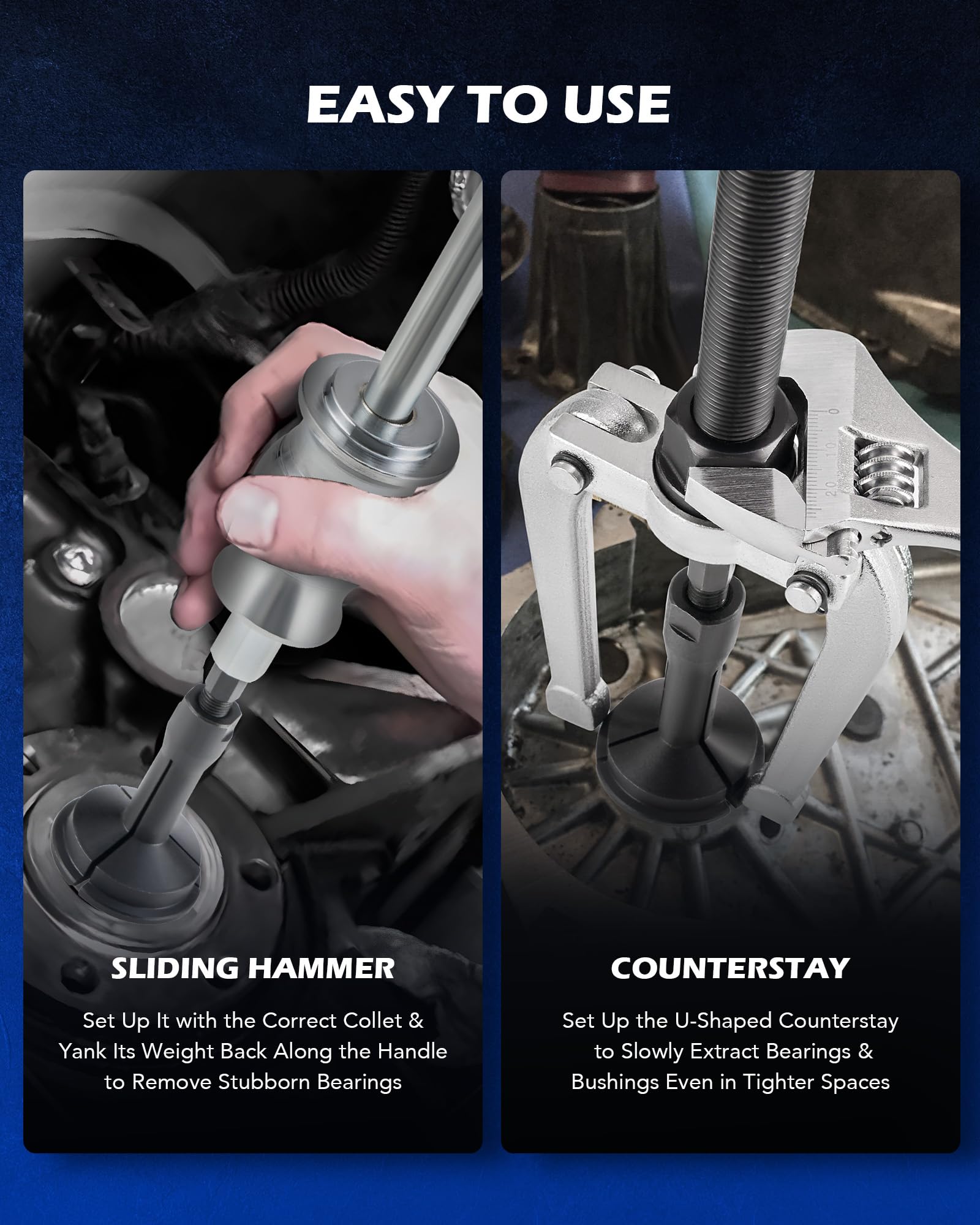 Orion Motor Tech durable, long-lasting tool construction for tough jobs.