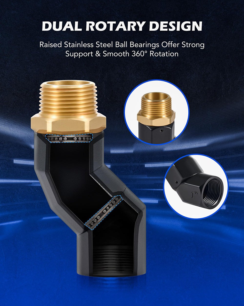 Orion Motor Tech easy-installation with hex wrench and fittings for quick on-site setup