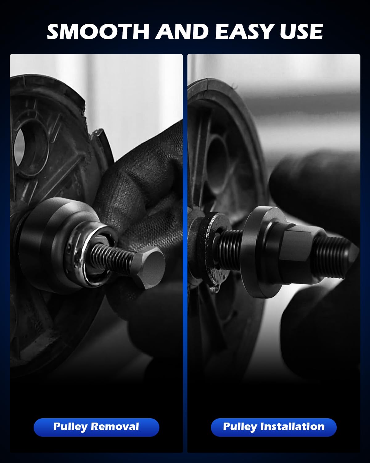 Orion Motor Tech easy-to-use instructions for quick step-by-step pulley work
