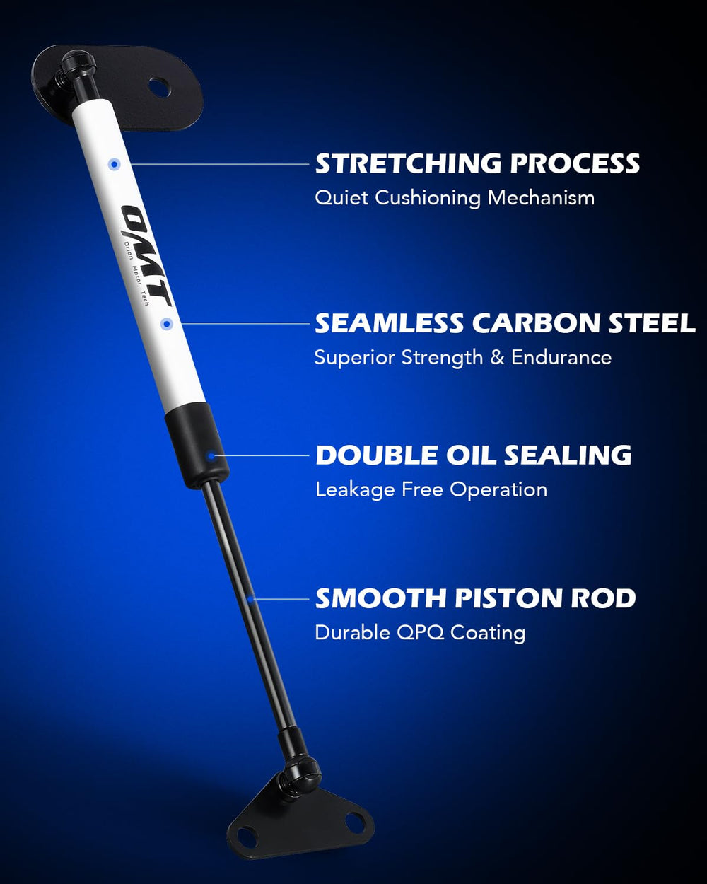 Orion Motor Tech electroplated steel construction offers durable, long lasting performance.
