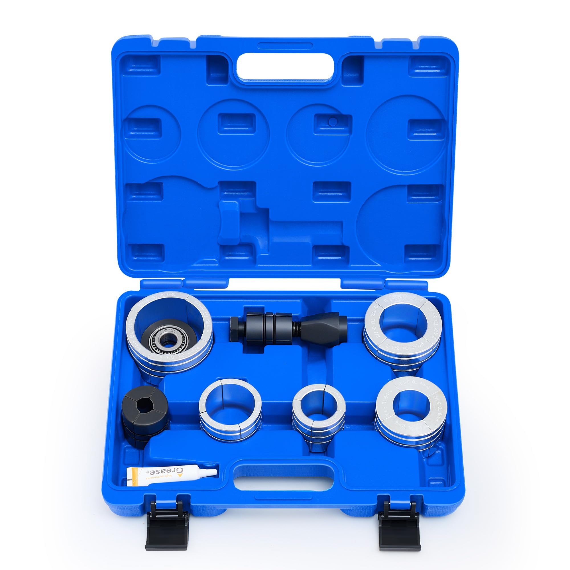 Orion Motor Tech exhaust pipe expander kit stored in blow-molded case for easy transport
