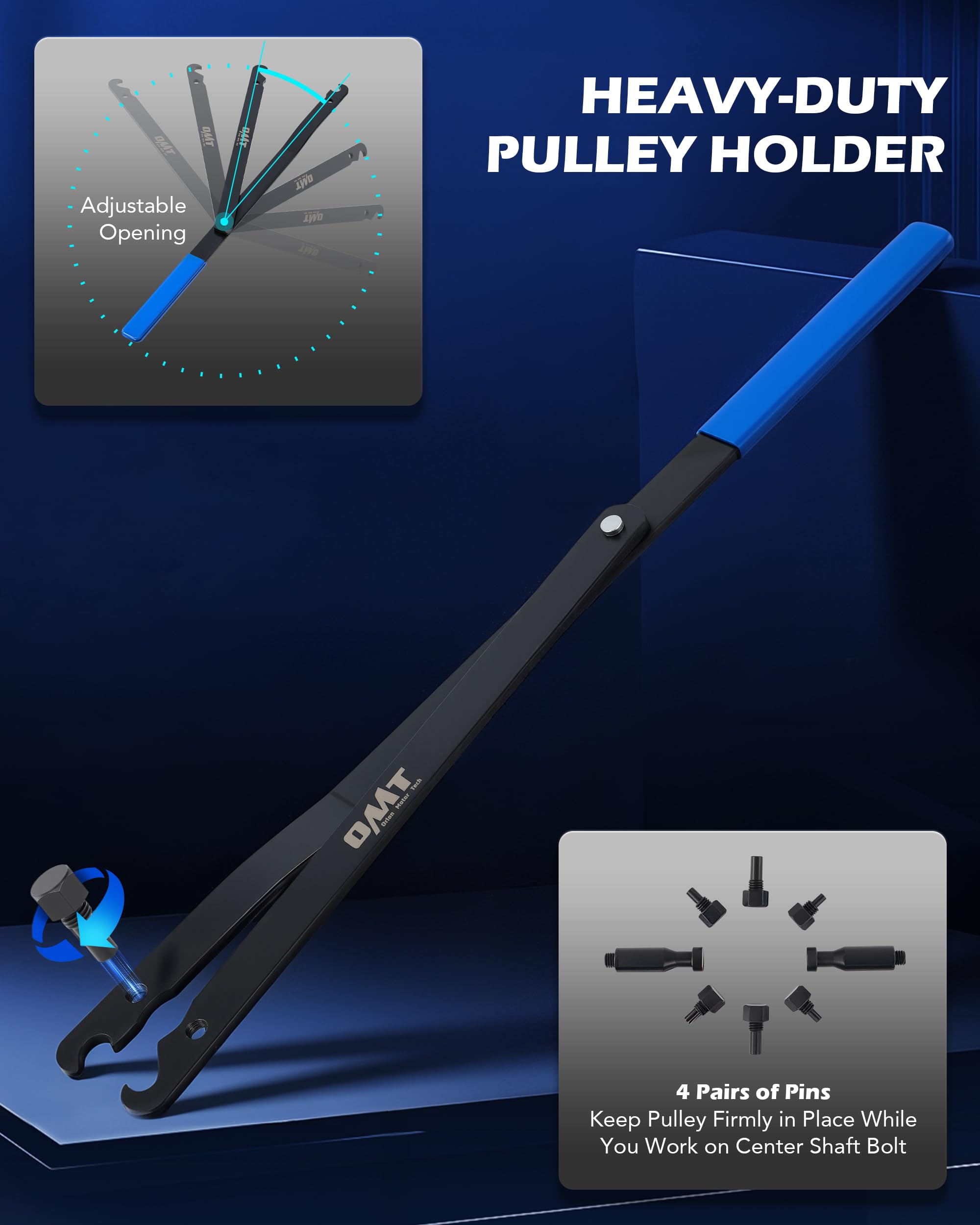 Orion Motor Tech extended-handle wrenches for extra leverage in tight spaces